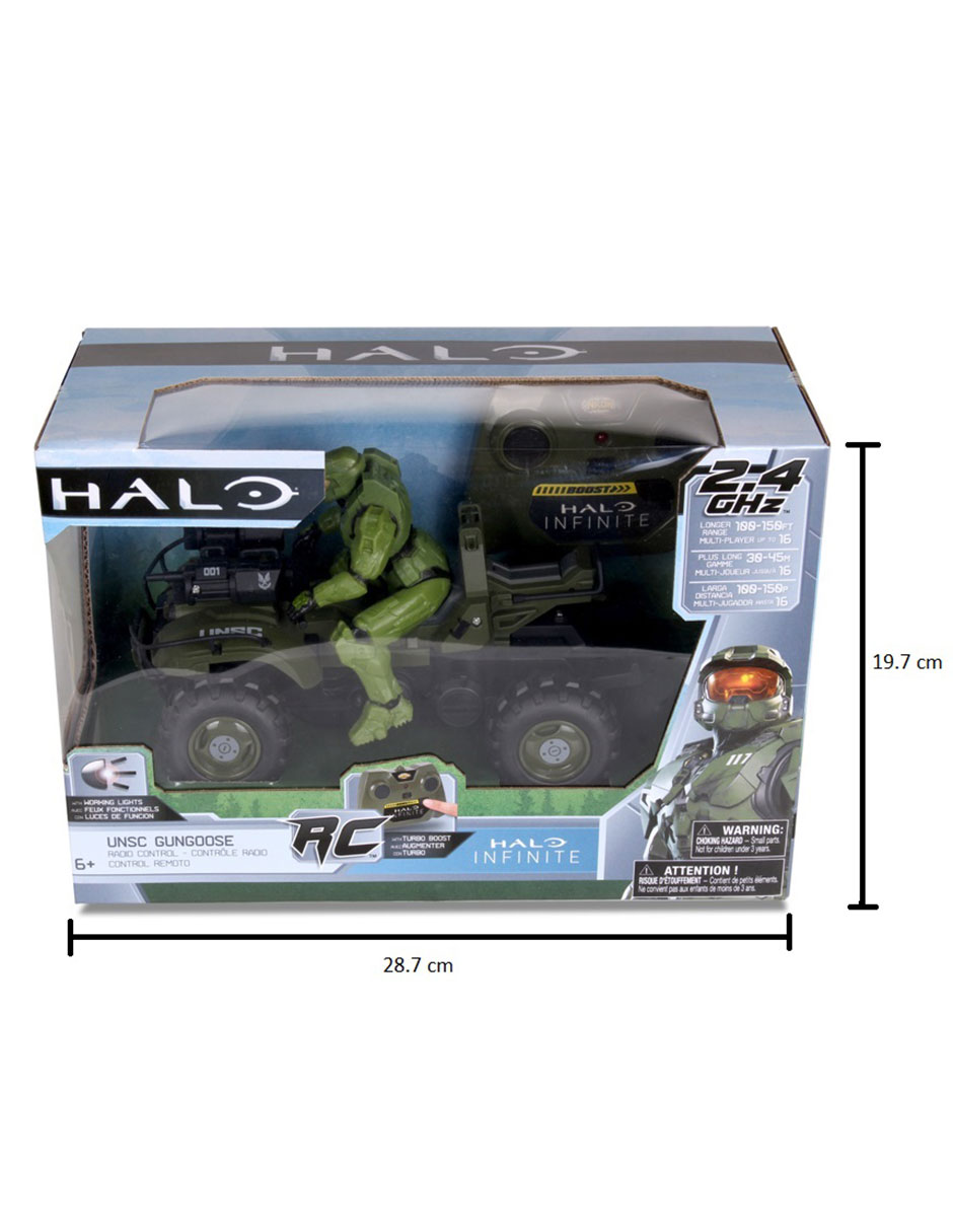 Vehículo de control remoto nkok infinite Master Chief 4