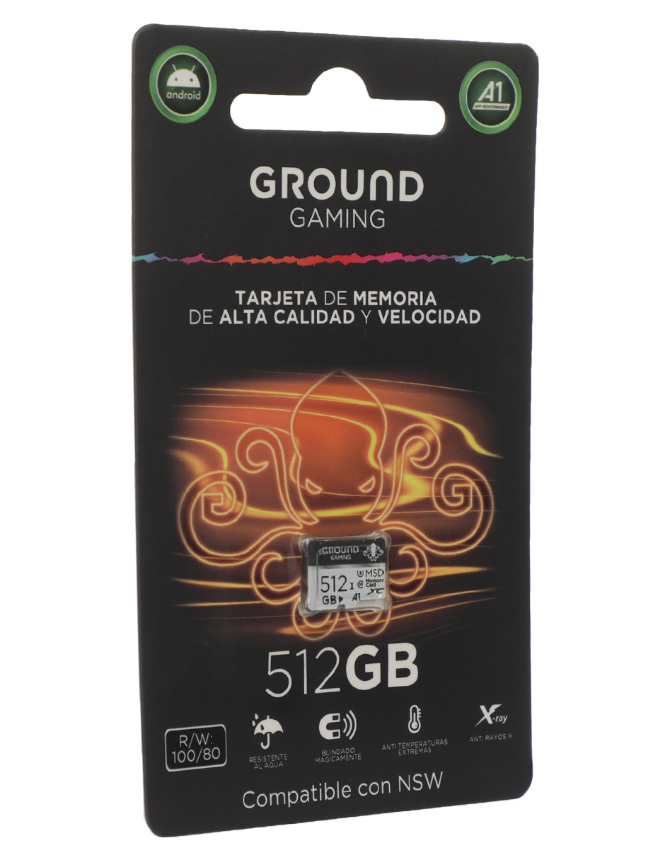 Memoria Micro SD capacidad 512 GB 2
