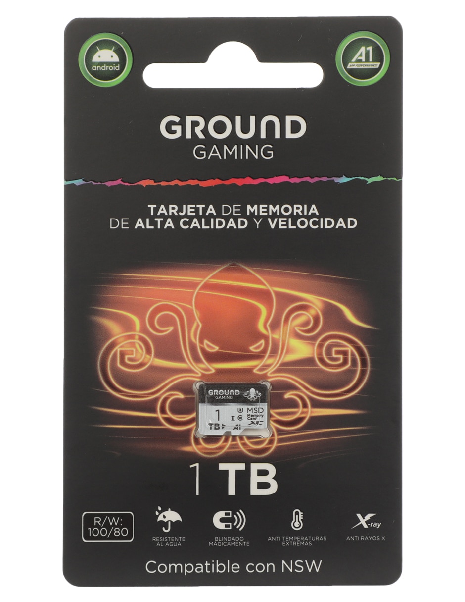 Memoria Micro SD capacidad 1 TB