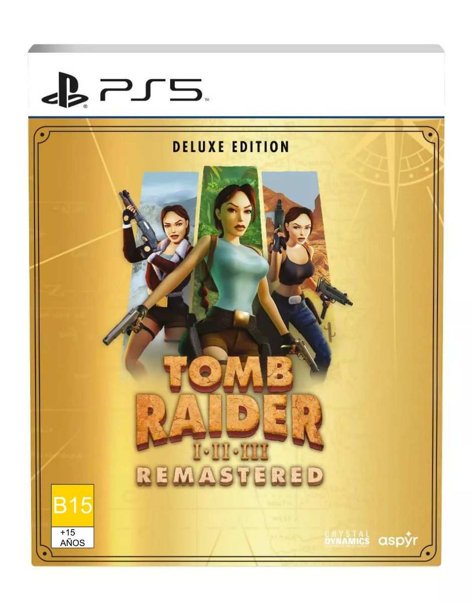 Tomb Raider I-Iii Remastered Starring Lara Croft deluxe para PS5 1