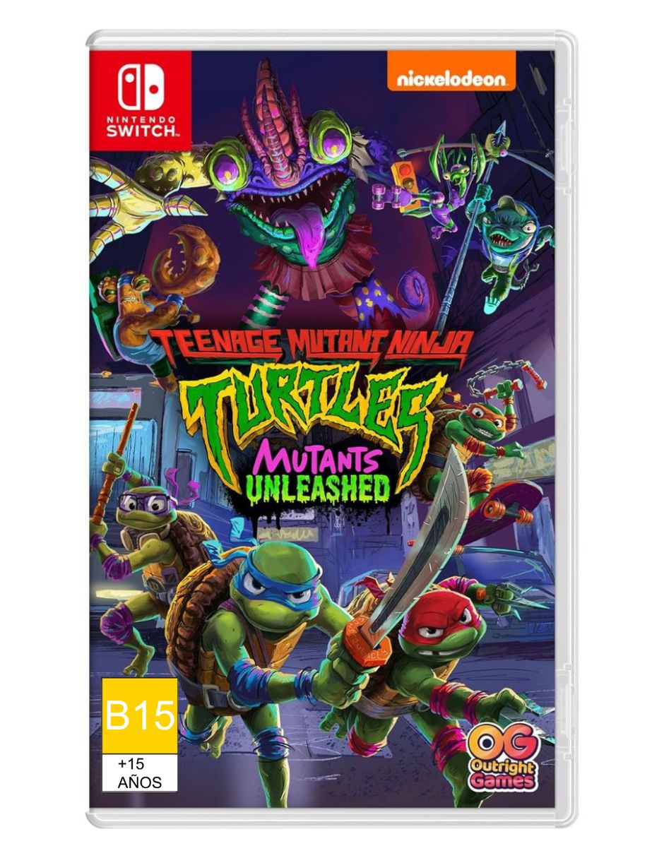 Teenage Mutant Ninja Turtles: Mutants Unleashed estándar para Nintendo Switch