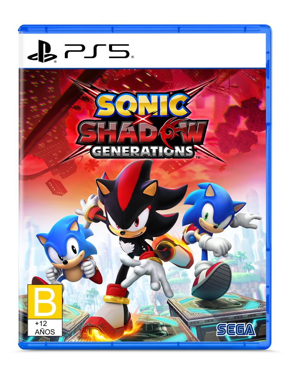 Sonic X Shadow Generations estándar para PS5