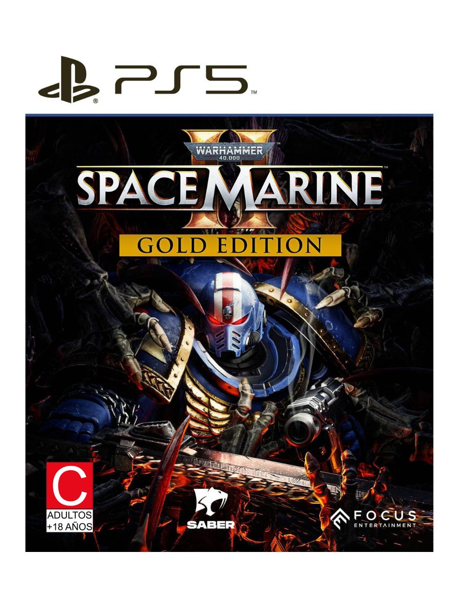 Warhammer 40,000 Space Marine 2 gold para PS5