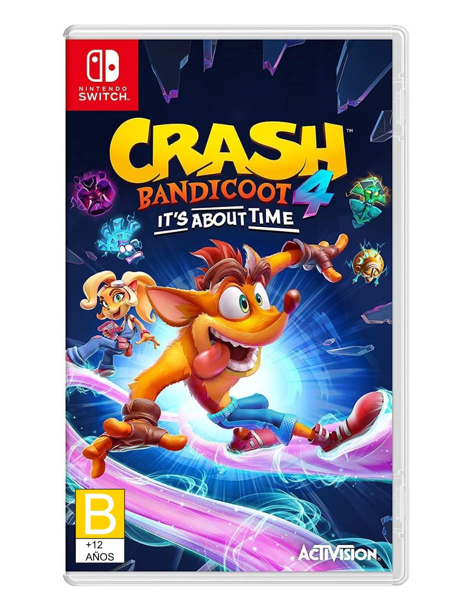 Crash Bandicoot 4: It'S About Time estándar para Nintendo Switch Crash Bandicoot 4: It'S About Time estándar para Nintendo Switch