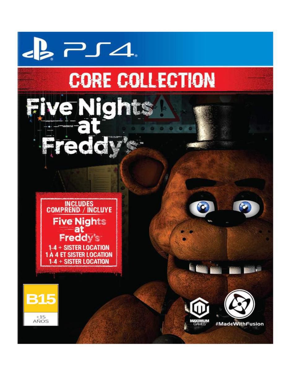 Five Nights At Freddys Core Collection collectors para PS4 Five Nights At Freddys Core Collection collectors para PS4