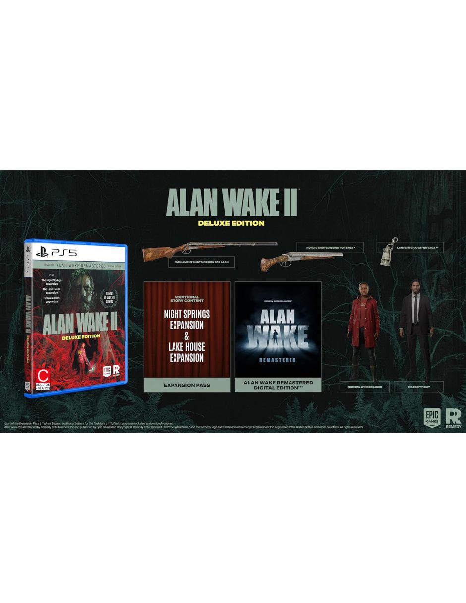 Alan Wake Ii deluxe para PS5 3