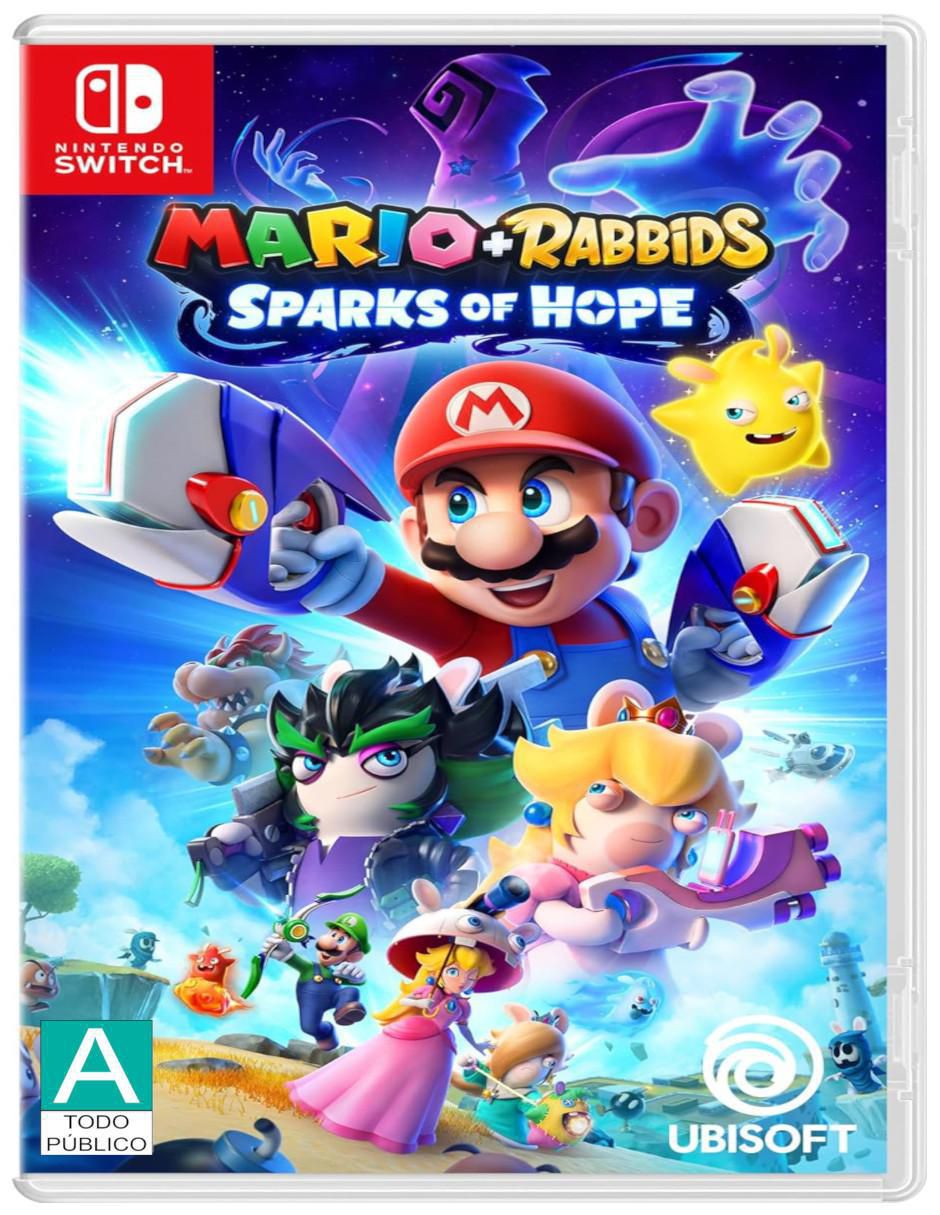 Mario Rabbids Sparks Of Hope estándar para Nintendo Switch Mario Rabbids Sparks Of Hope estándar para Nintendo Switch
