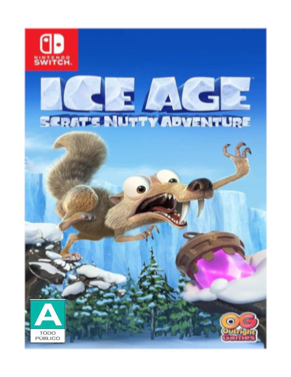 Ice Age Scrats Nutty Adventure estándar para Nintendo Switch Ice Age Scrats Nutty Adventure estándar para Nintendo Switch