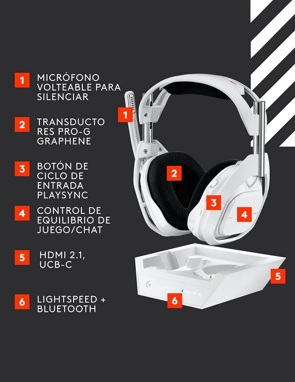 Audífonos Over-Ear A50 X inalámbricos 6