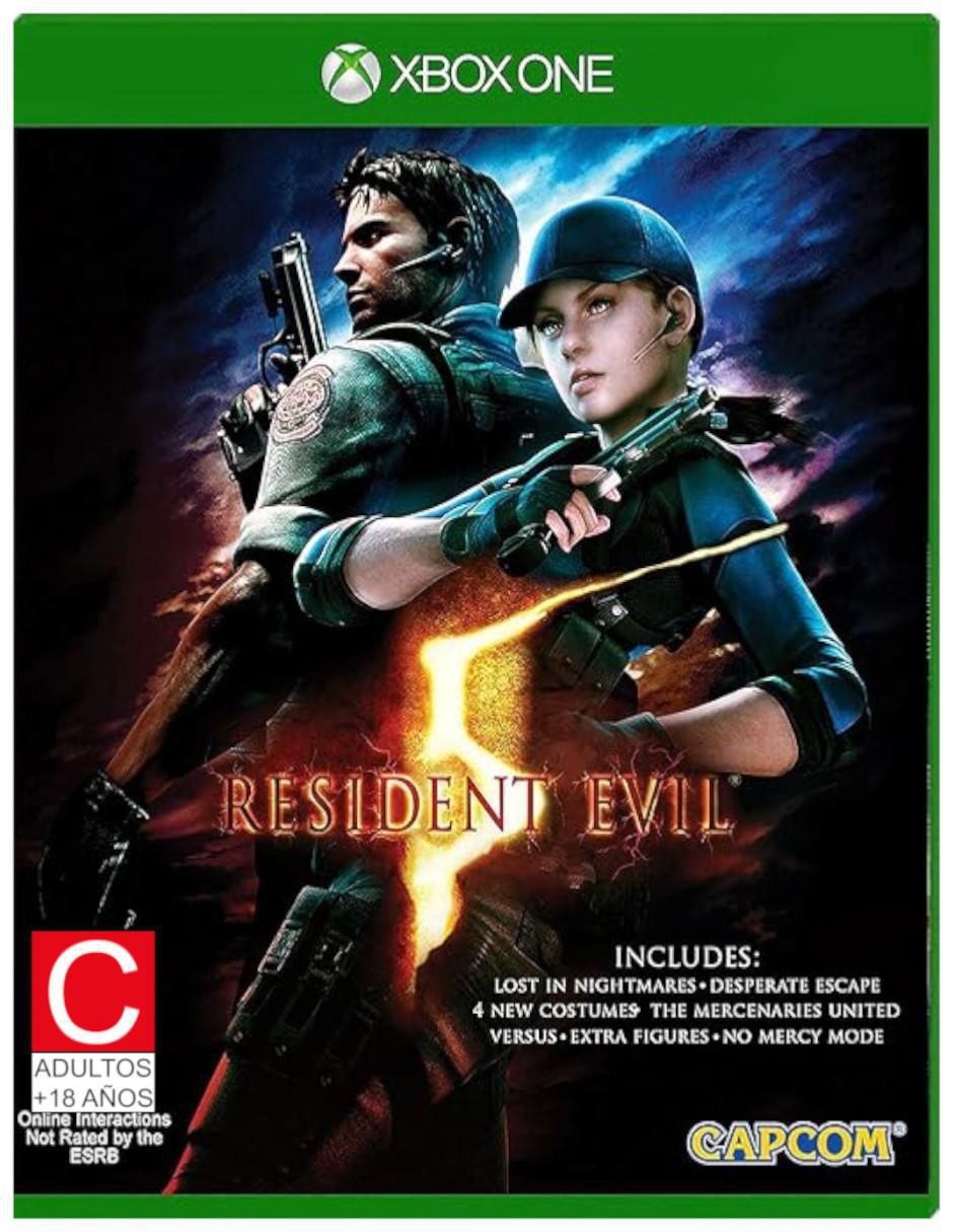 Resident Evil 5 estándar para one
