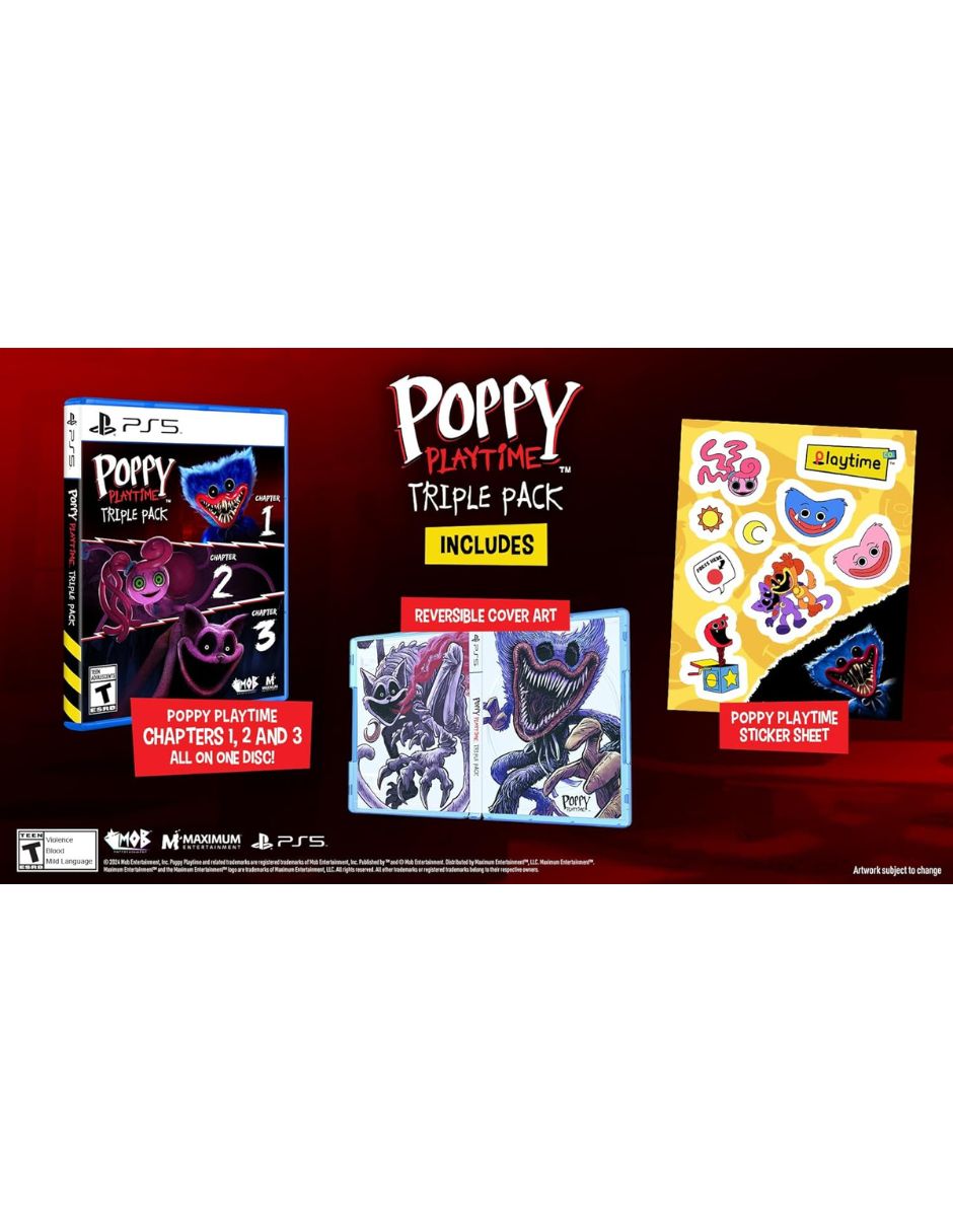 Poppy Playtime Triple Pack especial para PS5 2
