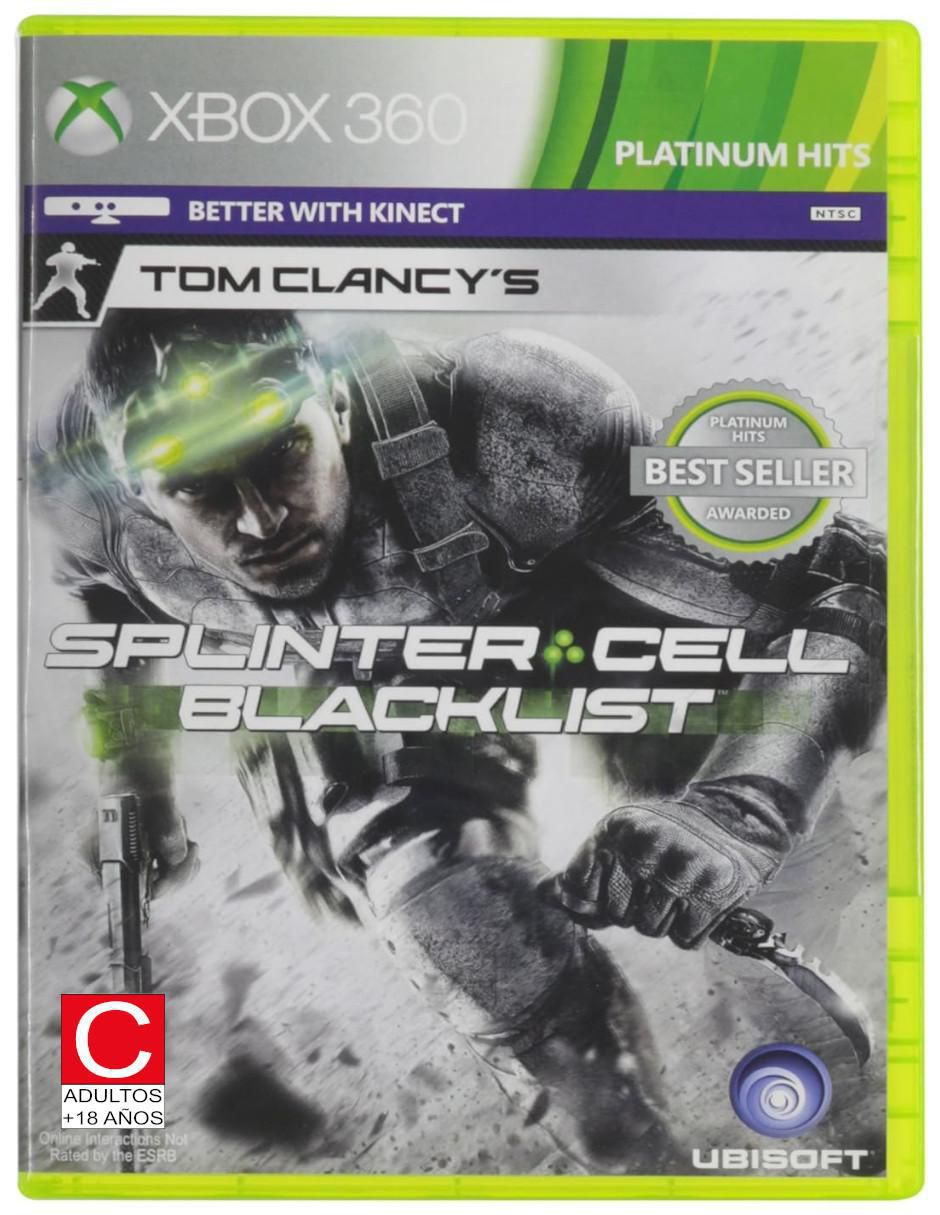 Splinter Cell Blacklist estándar para Xbox 360