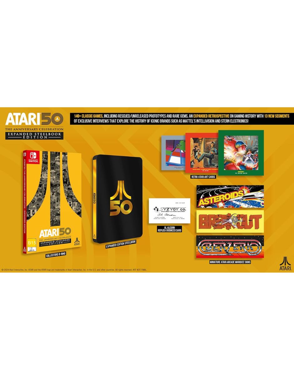 Atari 50: The Anniversary Celebration expanded edition para Nintendo Switch 2