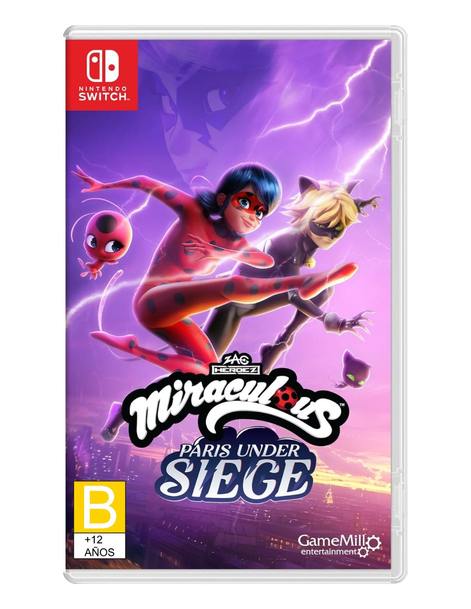 Miraculous: Paris Under Siege estándar para Nintendo Switch