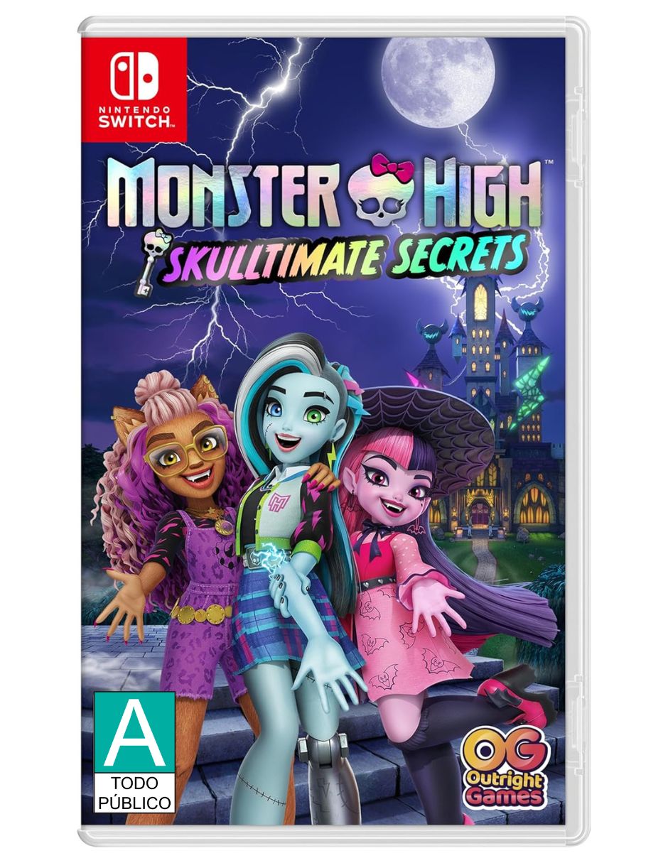 Monster High Skulltimate Secrets estándar para Nintendo Switch