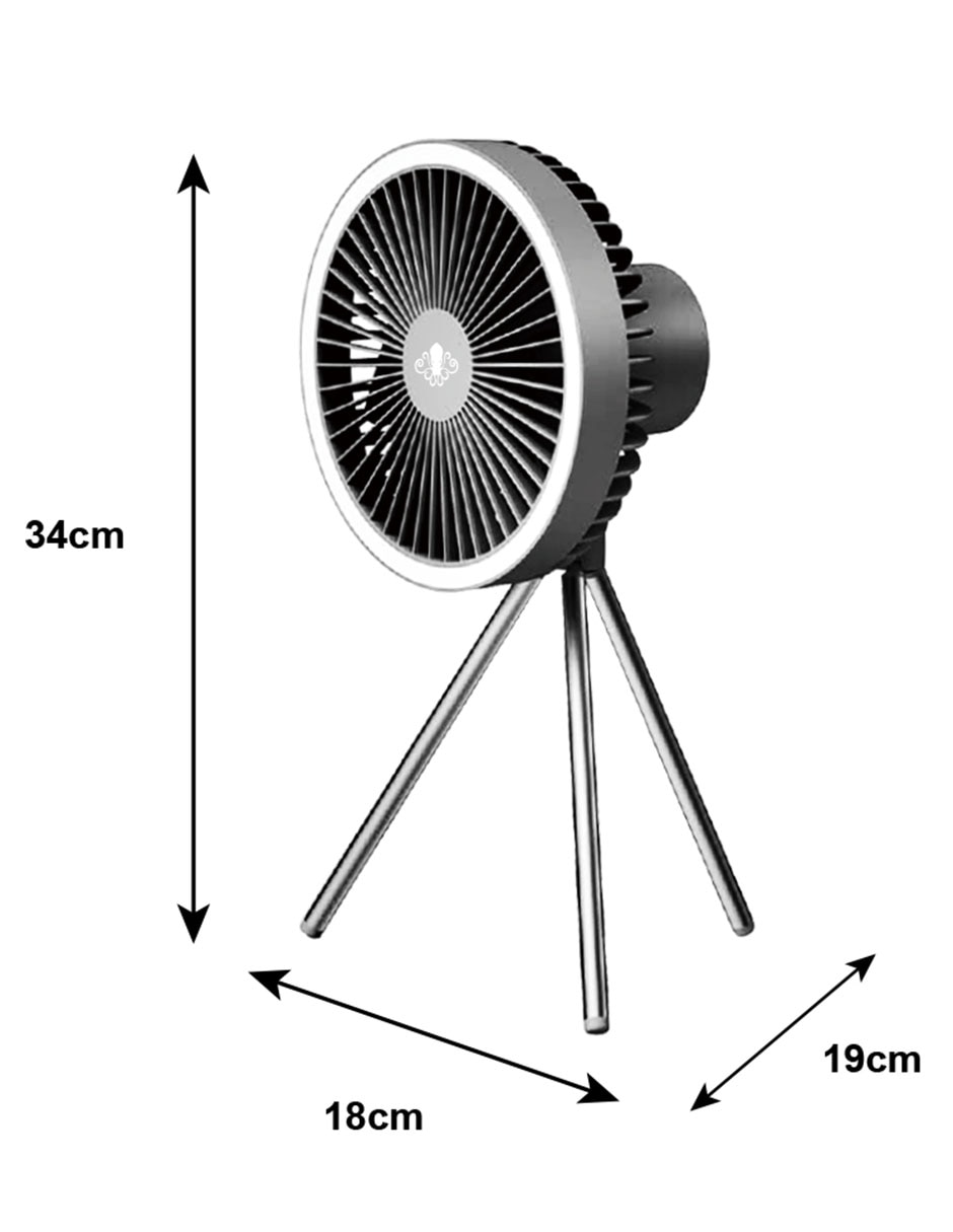 Ventilador gamer hidráulico 8