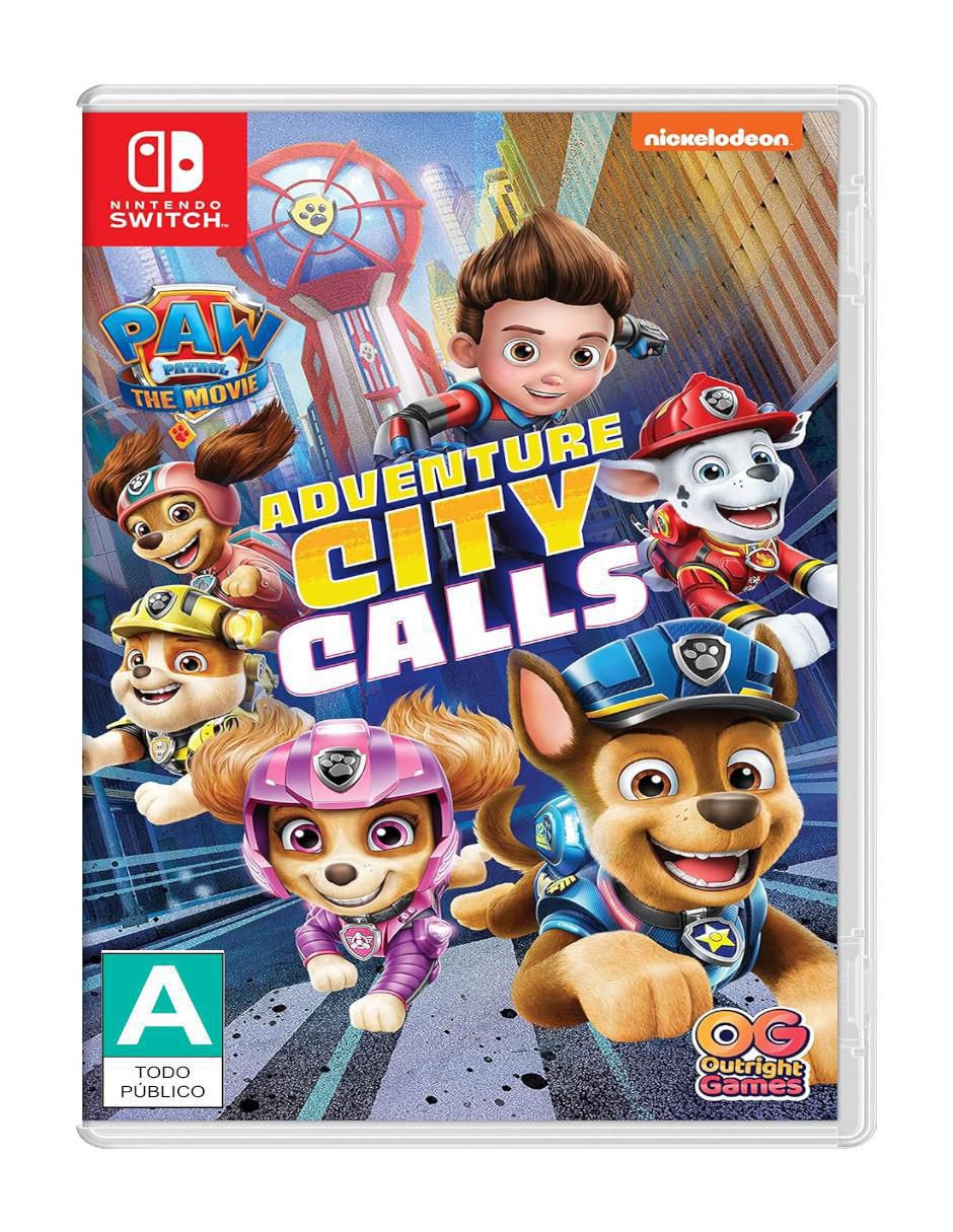 Paw Patrol Adventure City Calls estándar para Nintendo Switch Paw Patrol Adventure City Calls estándar para Nintendo Switch