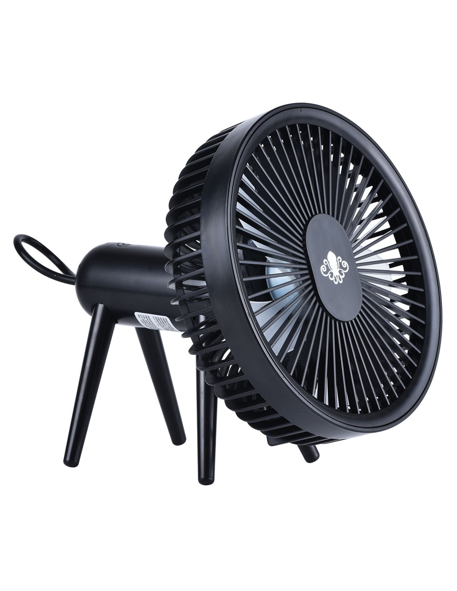 VENTILADOR ESCRITORIO GAMER NEGRO