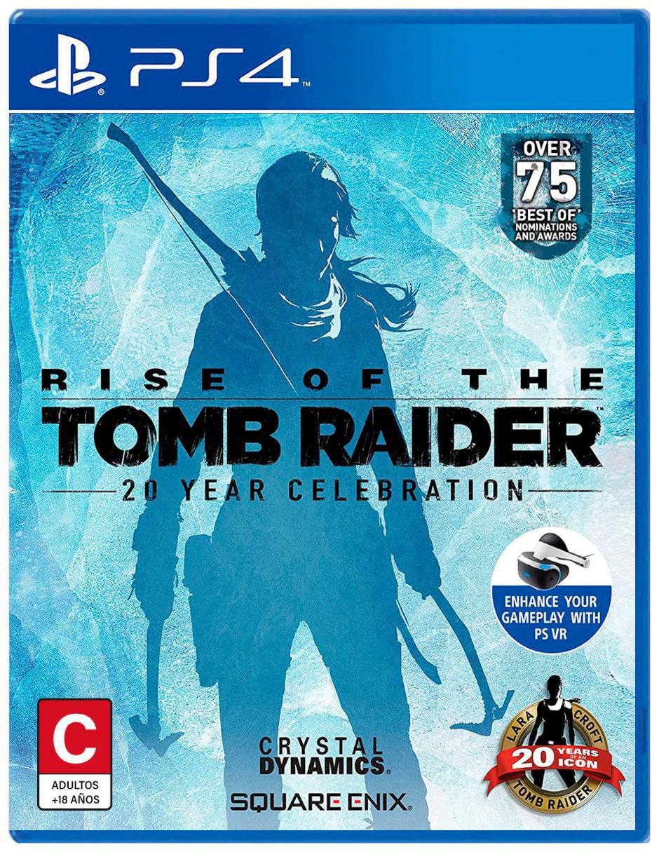 Rise Of The Tomb Raider 20 Year Celebration anniversary edition para PS4