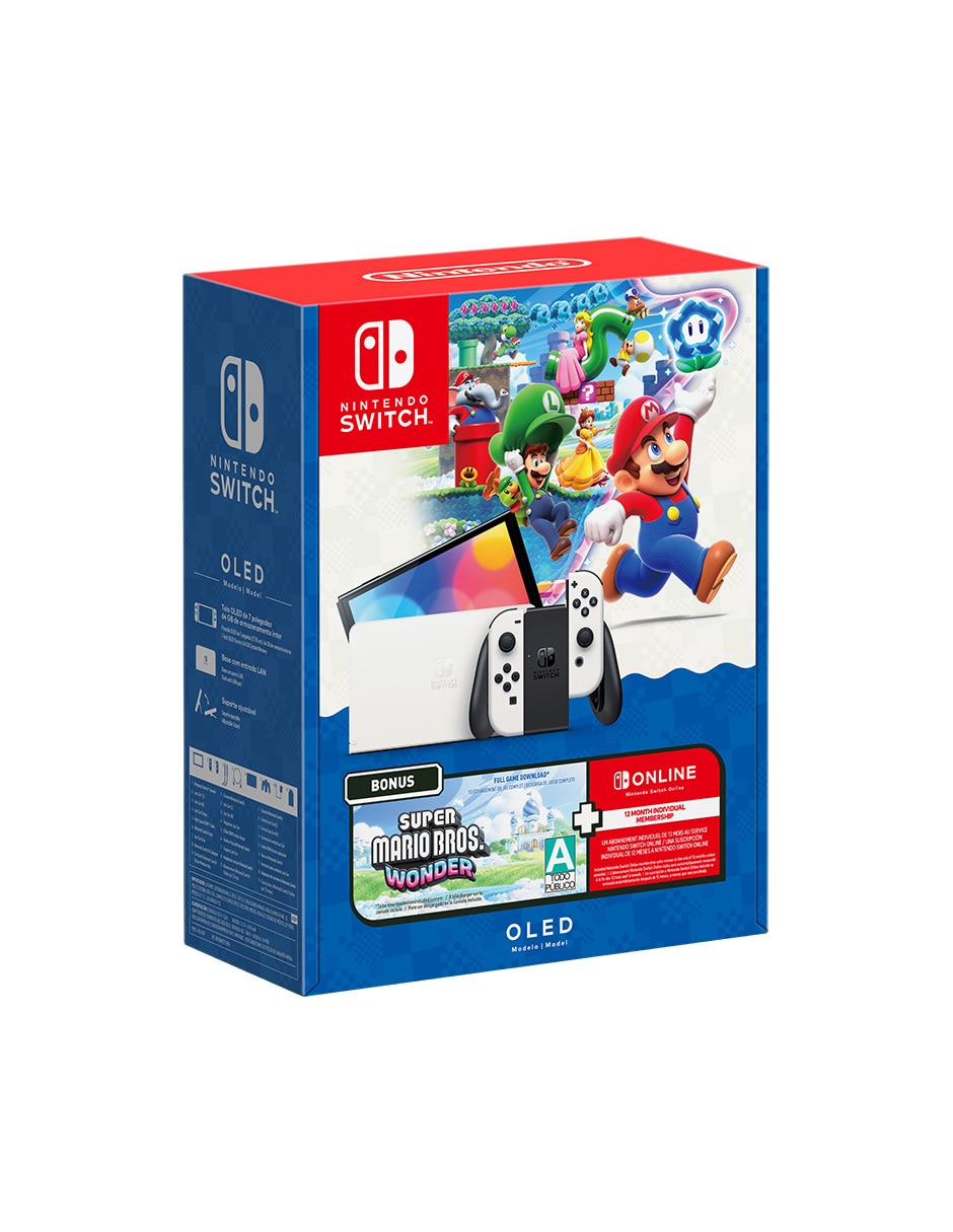 Consola fija/portátil nintendo switch de 64 gb edición limitada mario bros Consola fija/portátil nintendo switch de 64 gb edición limitada mario bros