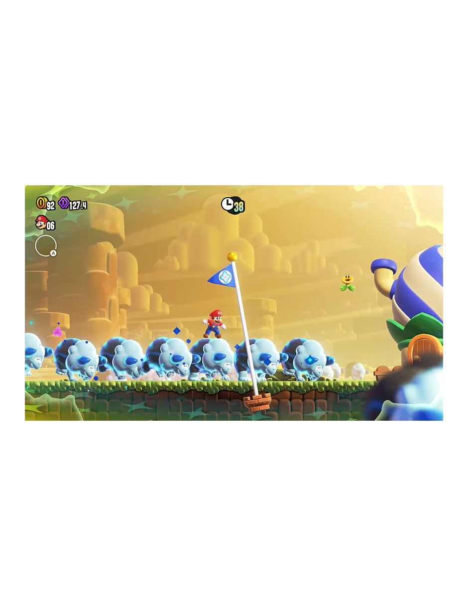 Consola fija/portátil nintendo switch de 64 gb edición limitada mario bros 4