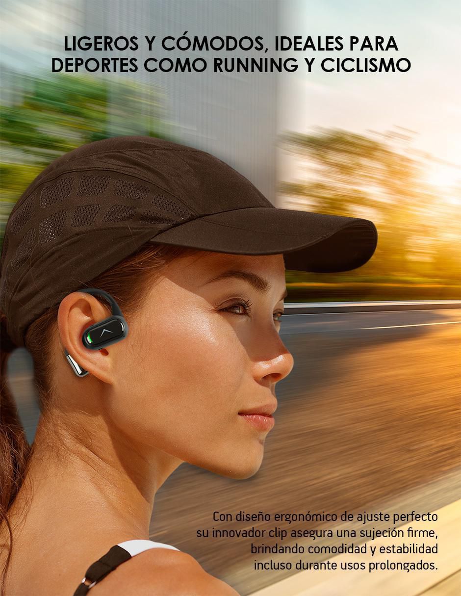 Audífonos on-ear akane sport open ear inalámbrica "con (si aplica)" sí