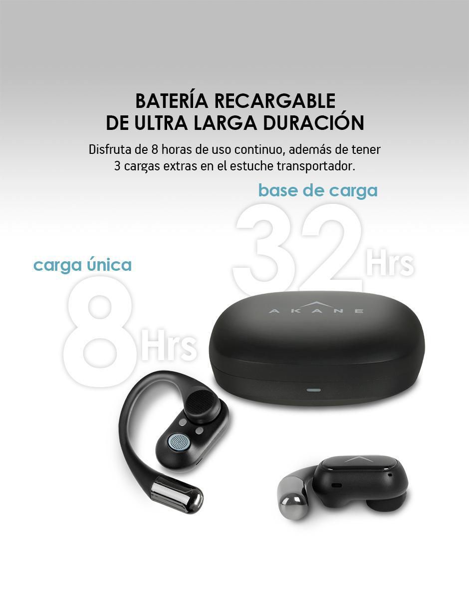 Audífonos on-ear akane sport open ear inalámbrica "con (si aplica)" sí