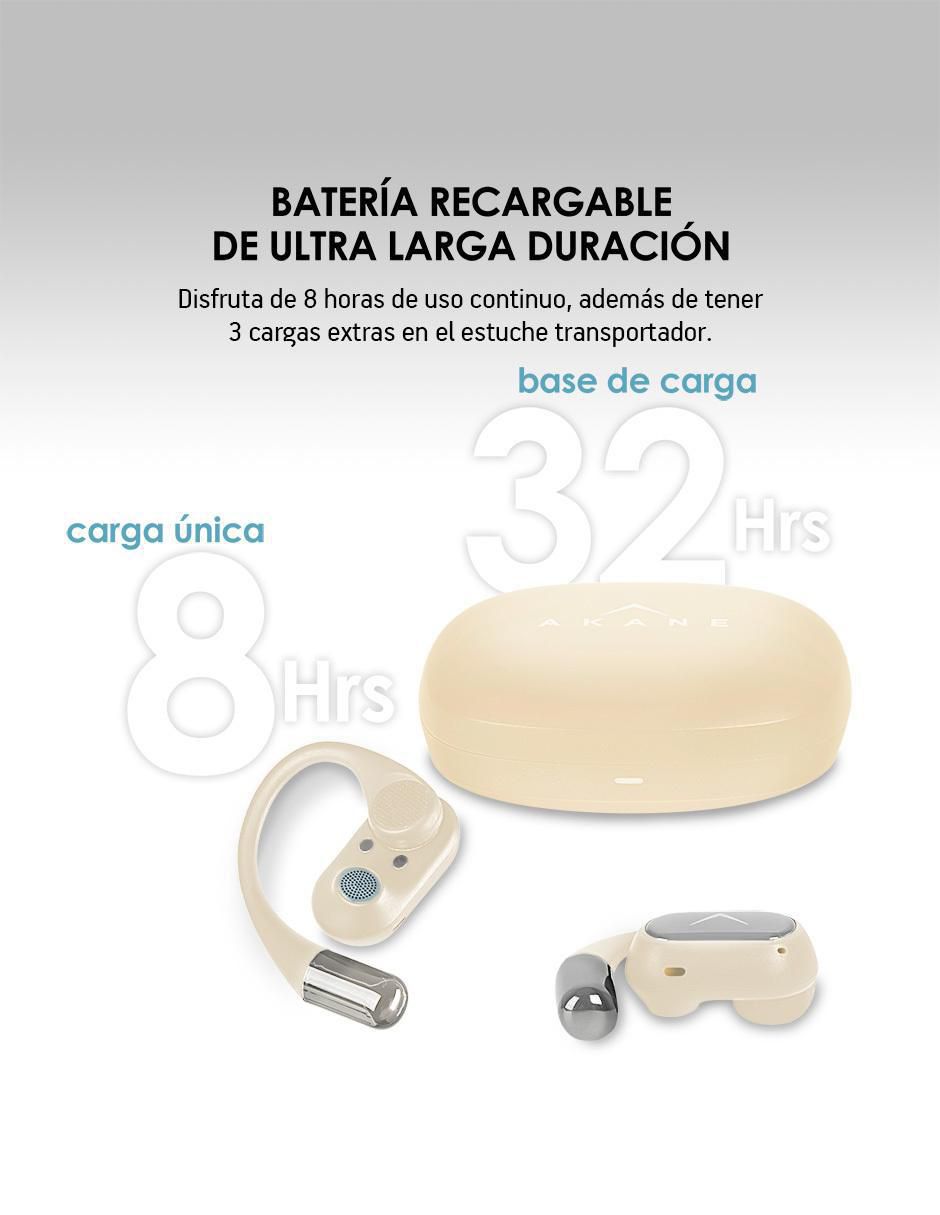 Audífonos On-Ear Sport Open Ear inalámbricos con cancelación de ruido 7