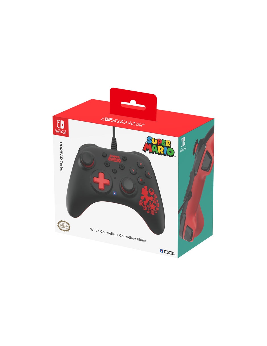 Control alámbrico para nintendo switch edición especial Mario Bros 3