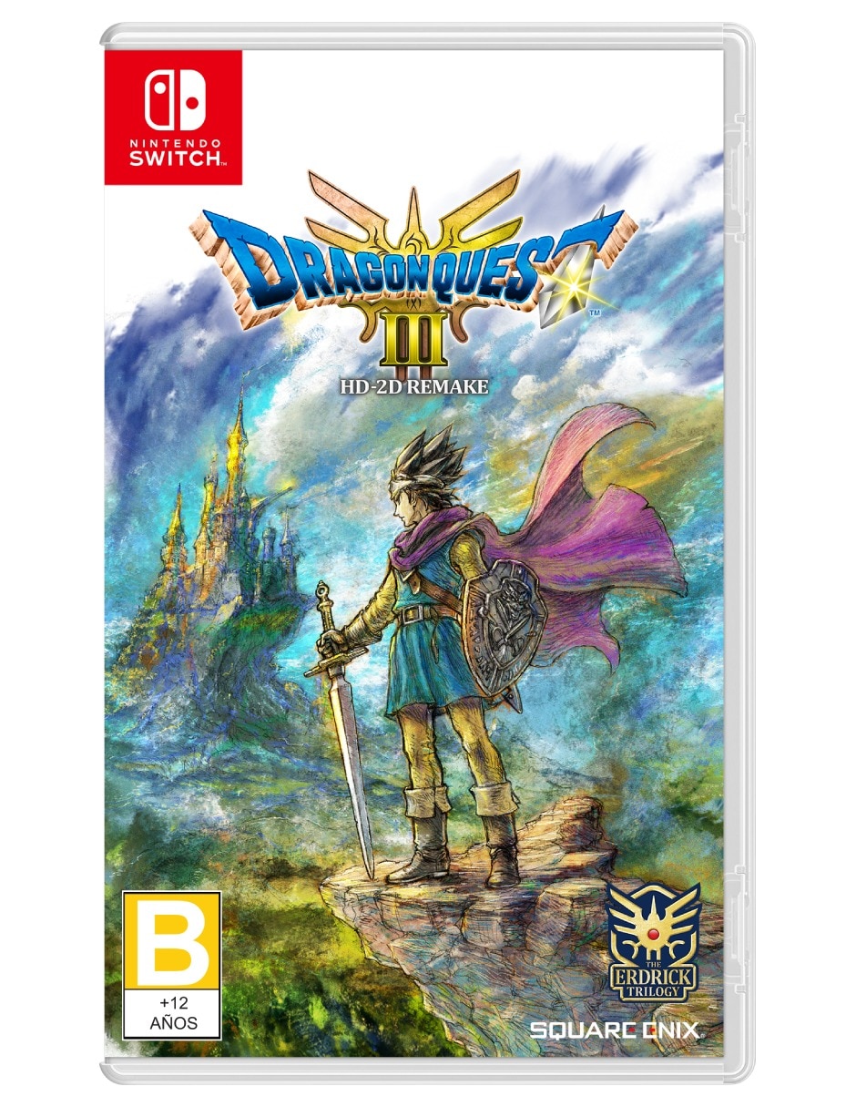 Dragon Quest Iii Hd-2D Remake estándar para Nintendo Switch
