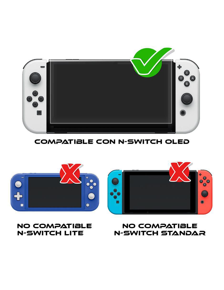 Mica para consola Nintendo Switch OLED de cristal templado 2