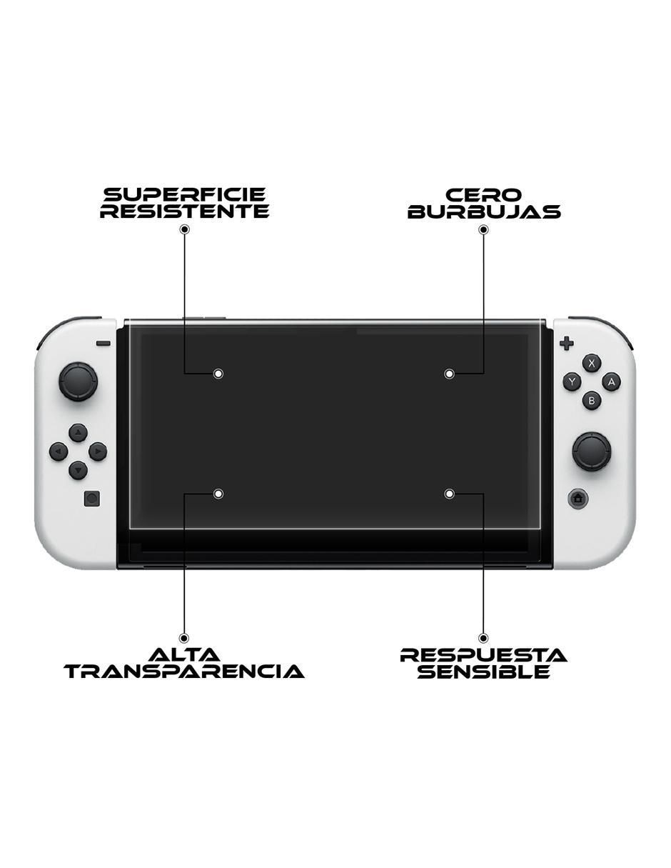 Mica para consola Nintendo Switch OLED de cristal templado 3
