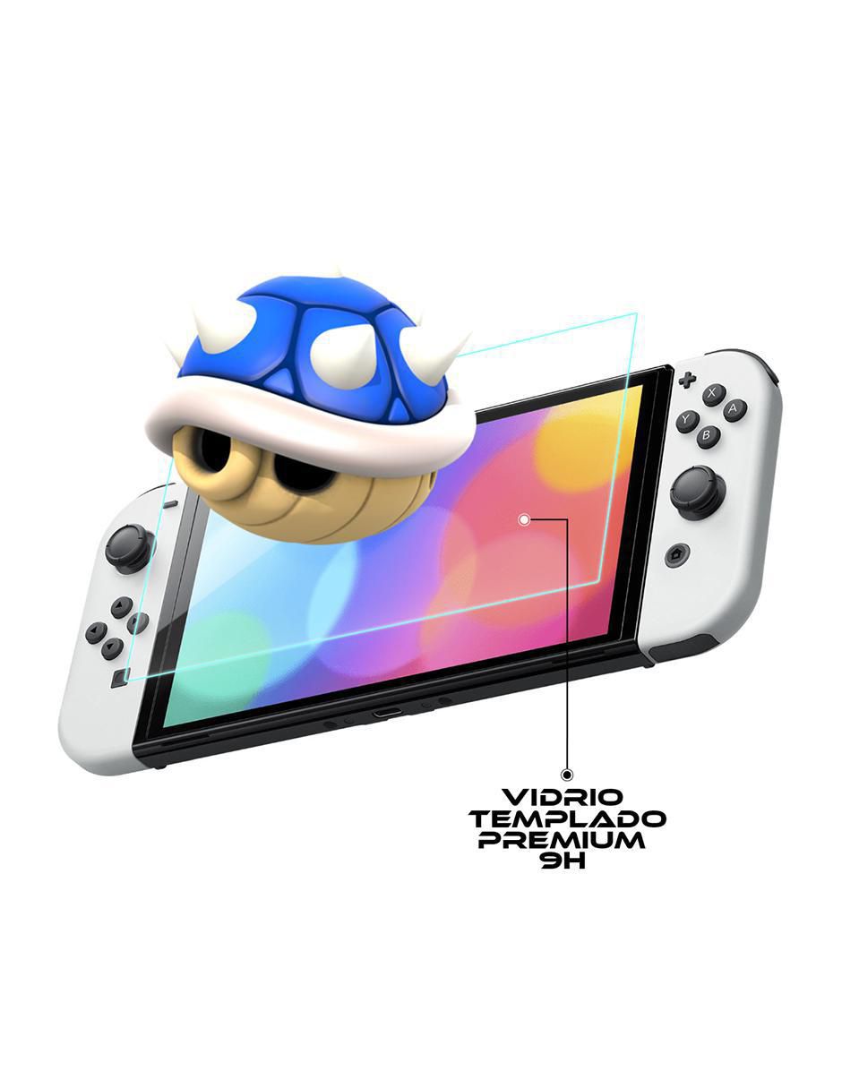 Mica para consola Nintendo Switch OLED de cristal templado 4