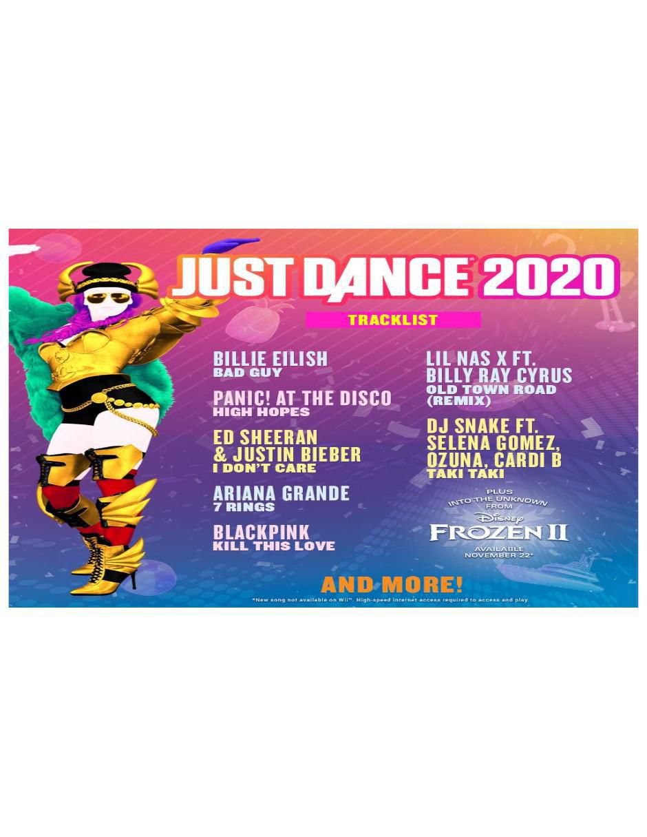 Just Dance 2020 estándar para Nintendo Switch 3
