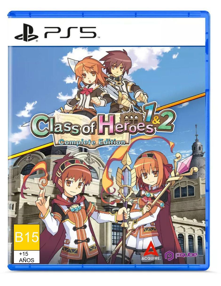 Class Of Heroes 1&2 estándar para PS5