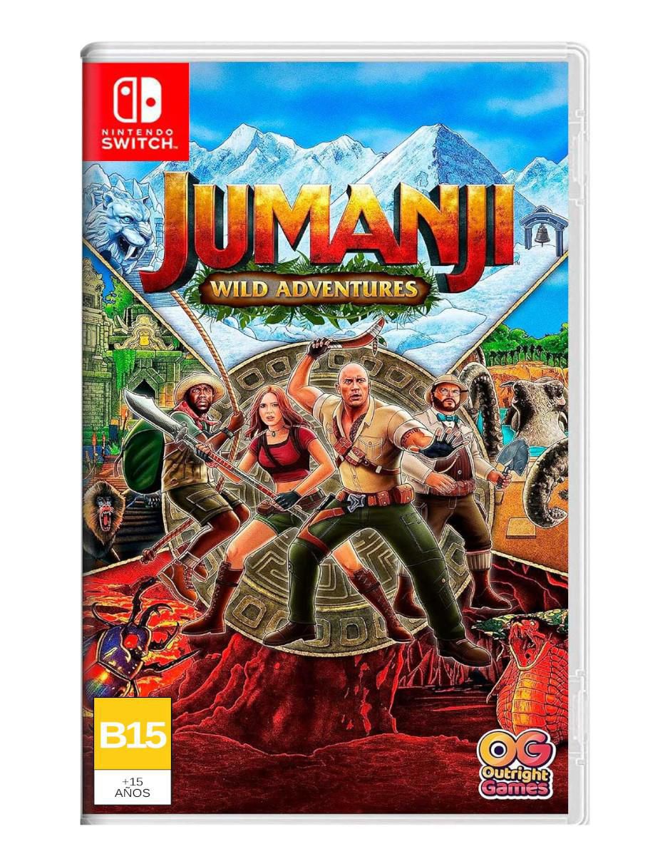 Jumanji Wild Adventures estándar para Nintendo Switch Jumanji Wild Adventures estándar para Nintendo Switch
