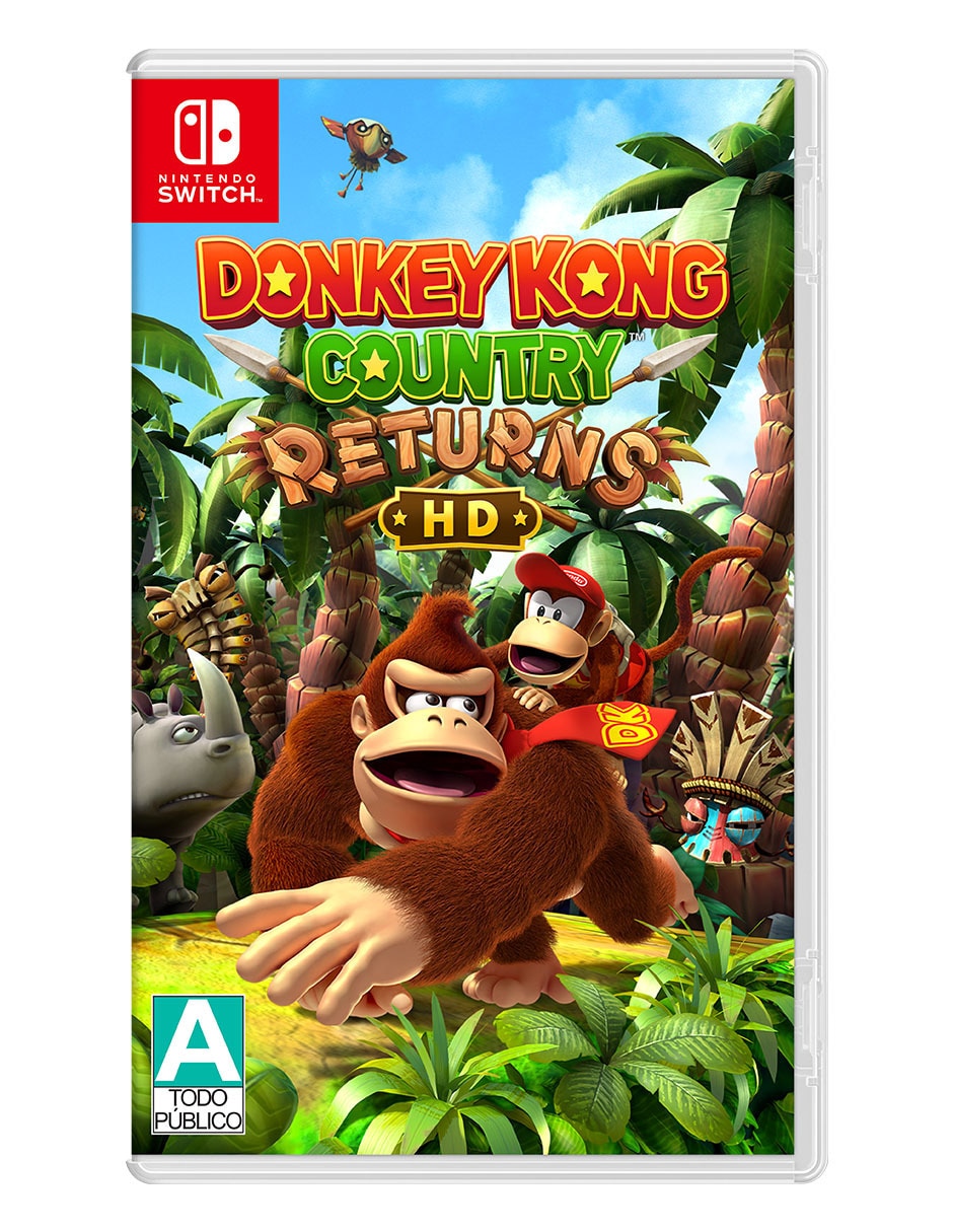 Donkey Kong Country Returns Hd estándar para Nintendo Switch