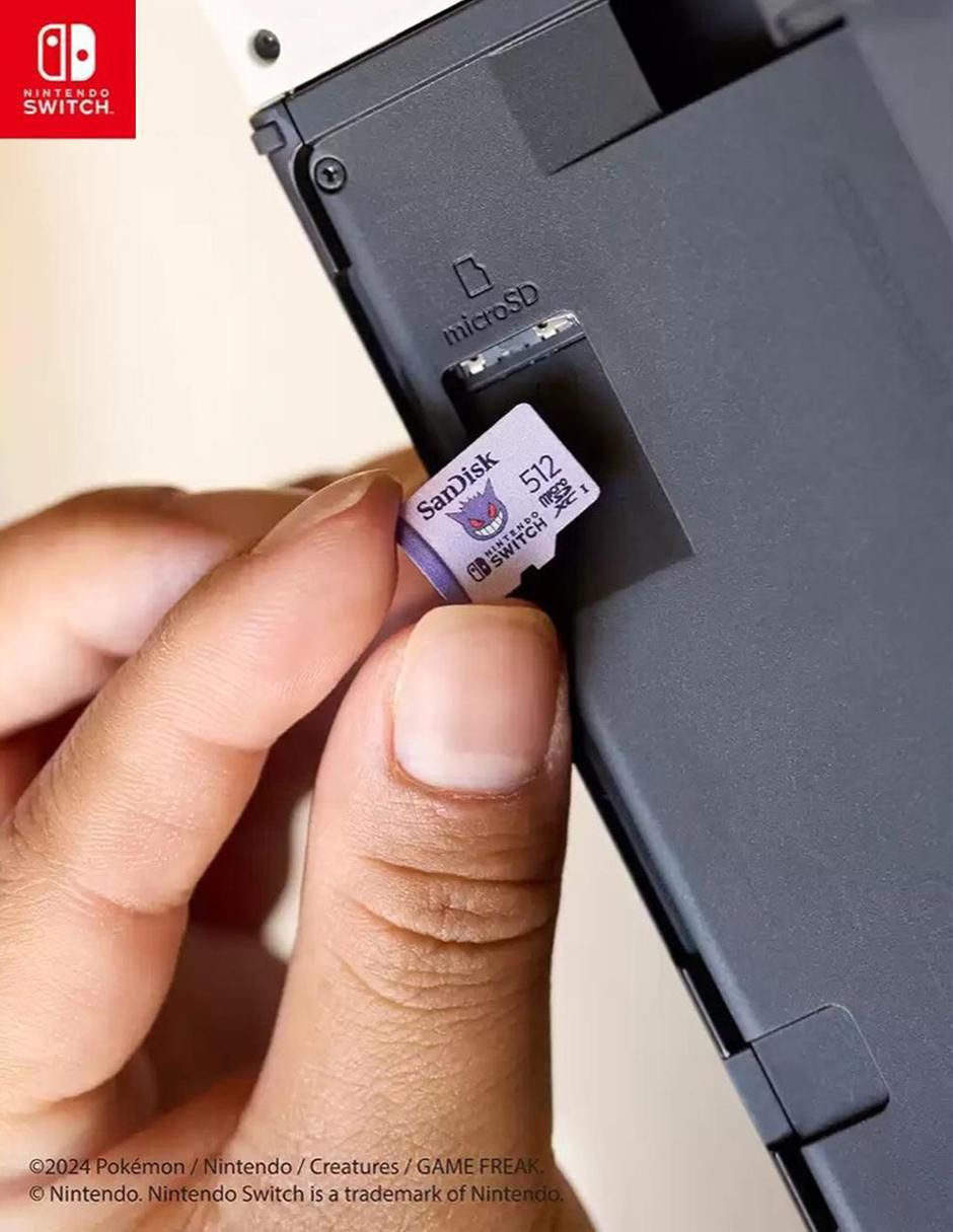 Memoria micro SD capacidad 512 GB 2
