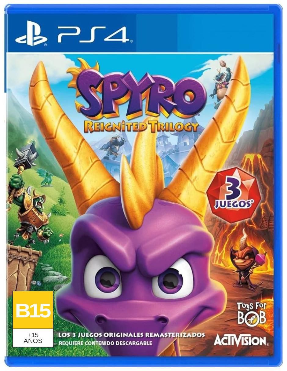 Spyro Reignited Trilogy estándar para PS4