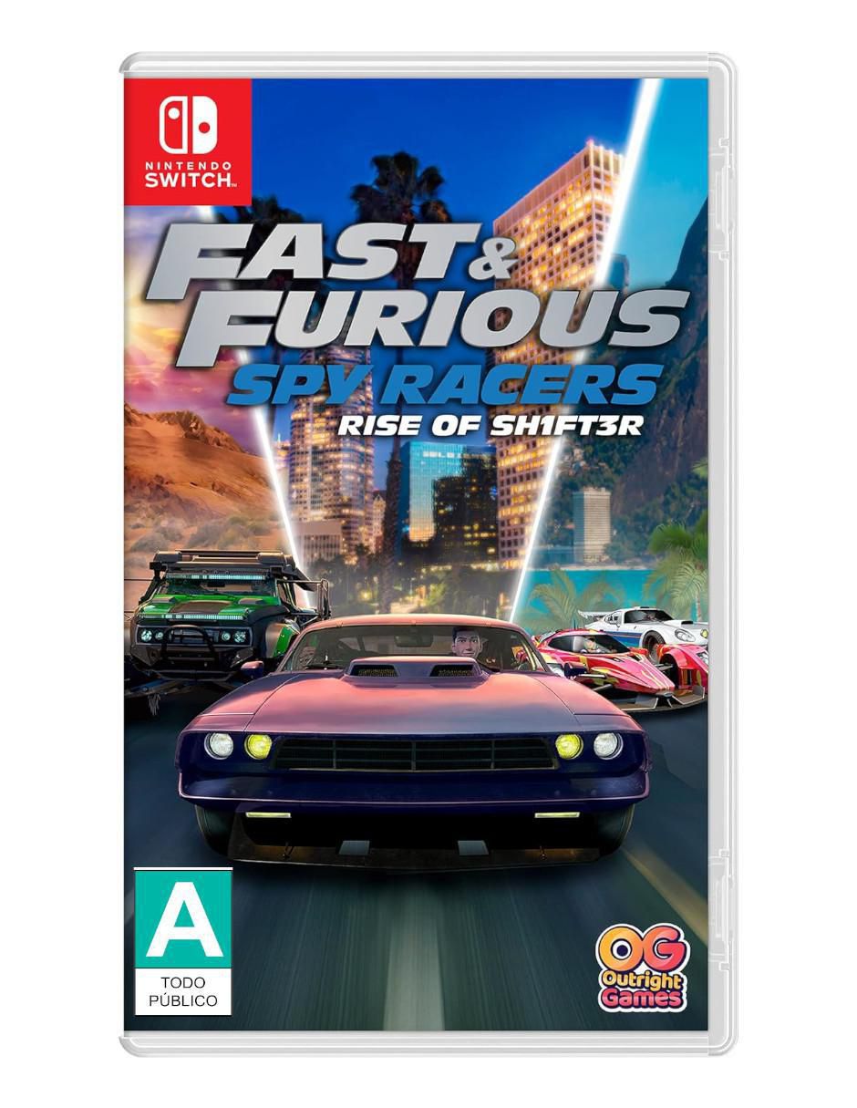 Fast & Furious Spy Racers Rise Of Sh1Ft3R estándar para Nintendo Switch