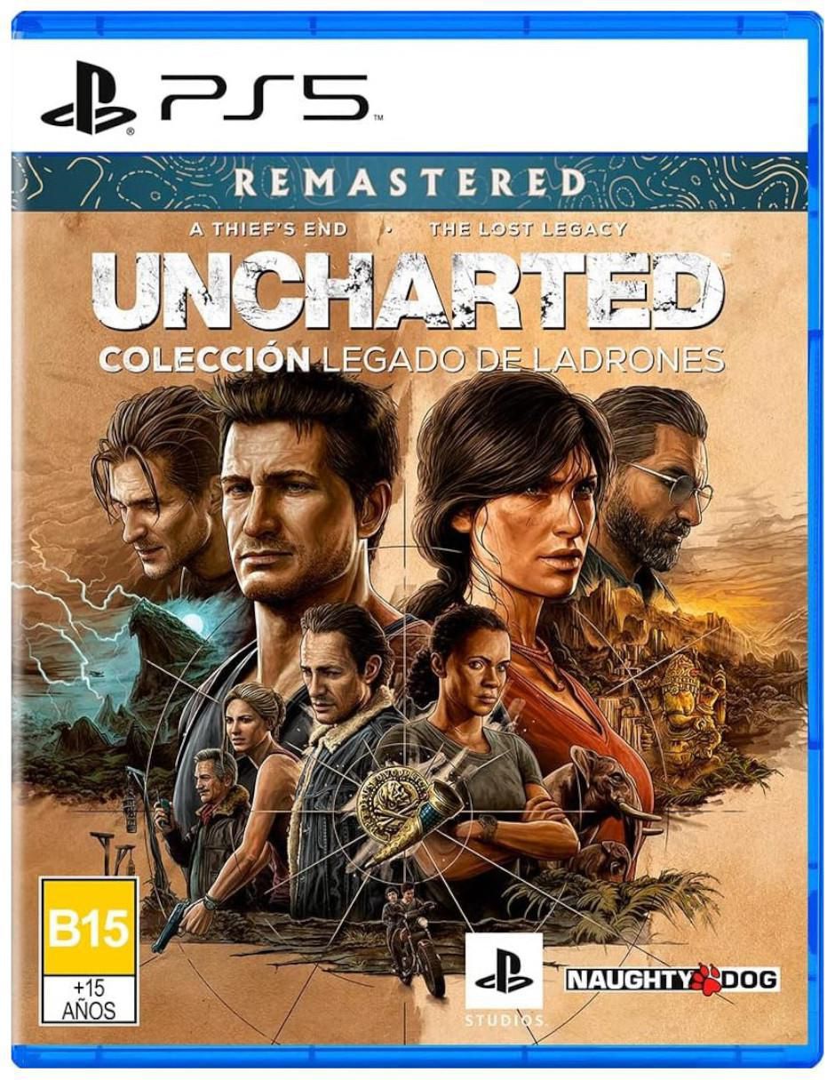 Uncharted Coleccion Legado De Ladrones collectors para PS5
