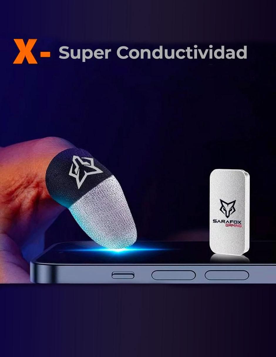 Dedales gamer p/celular 4