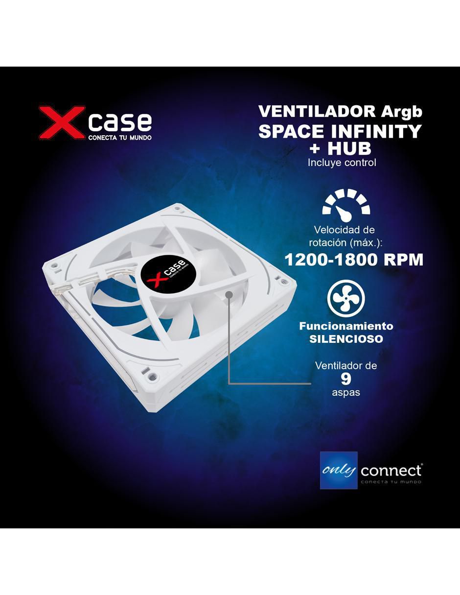 Ventilador gamer Magnético RGB Control remoto 3