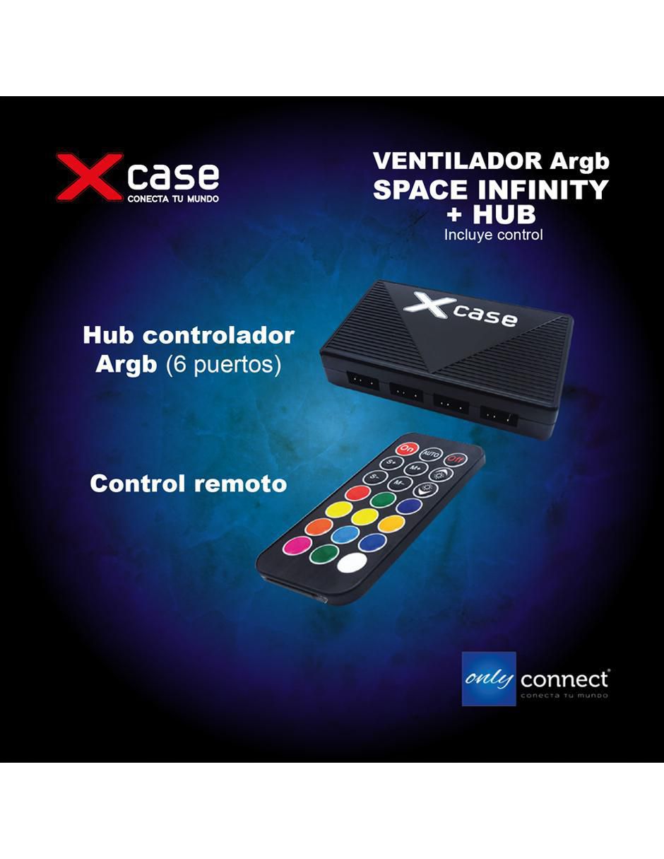 Ventilador gamer Magnético RGB Control remoto 9
