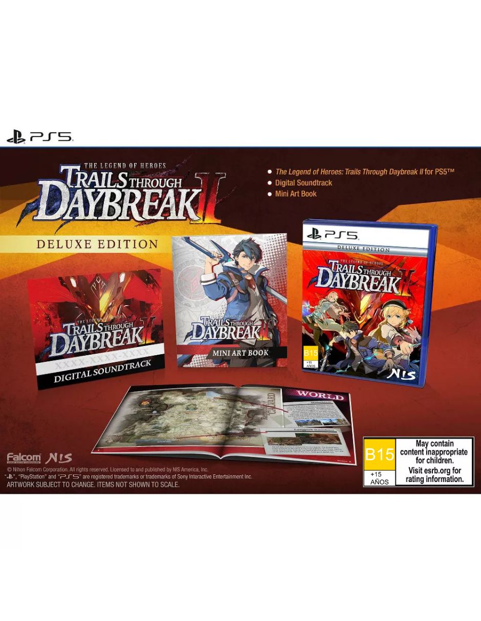 The Legend Of Heroes Trails Through Daybreak Ii 2025 Nis America deluxe para PS5 4