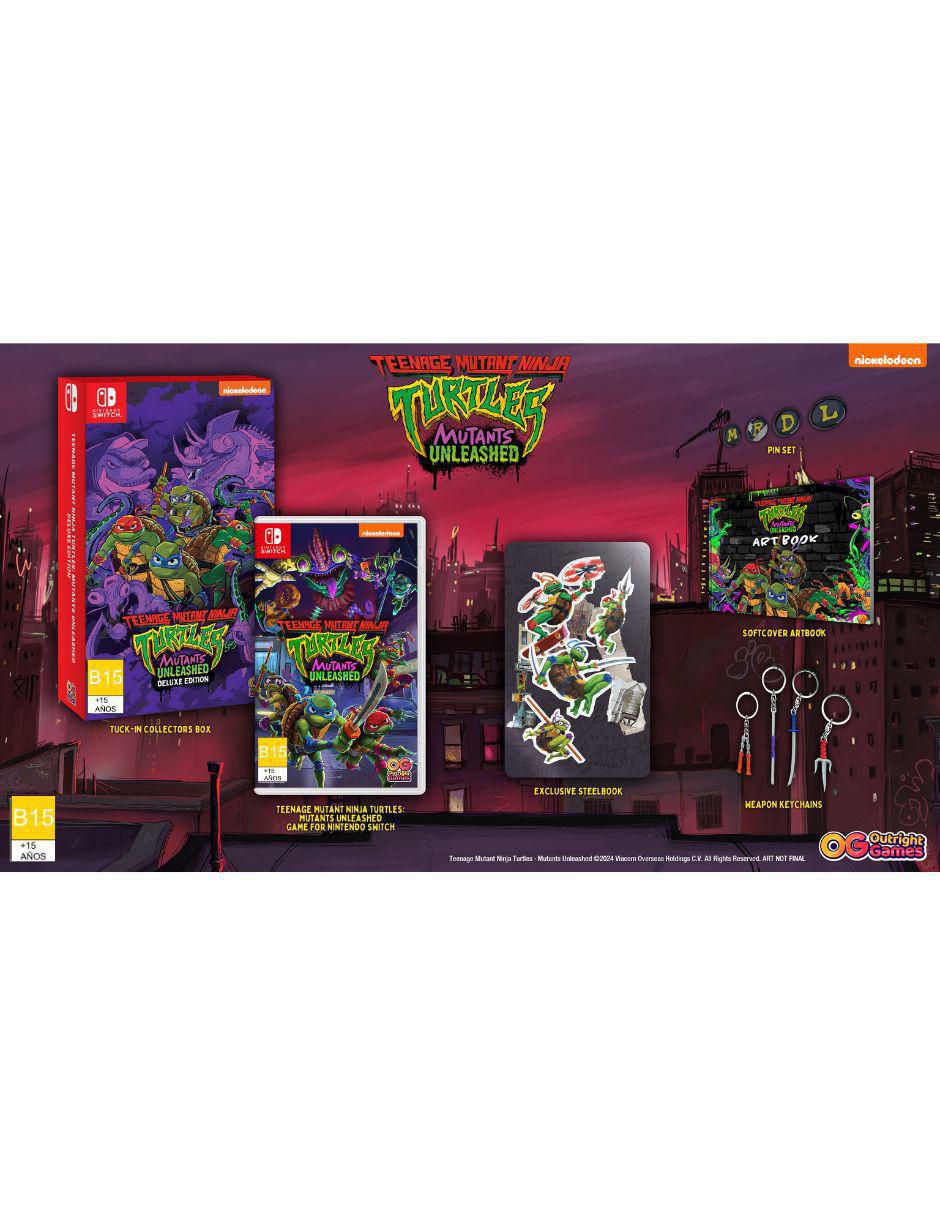 Teenage Mutant Ninja Turtles Mutants Unleashed deluxe para Nintendo Switch 2
