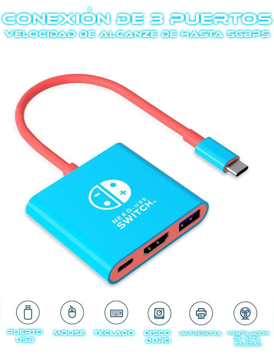 Adaptador multipuertos 3