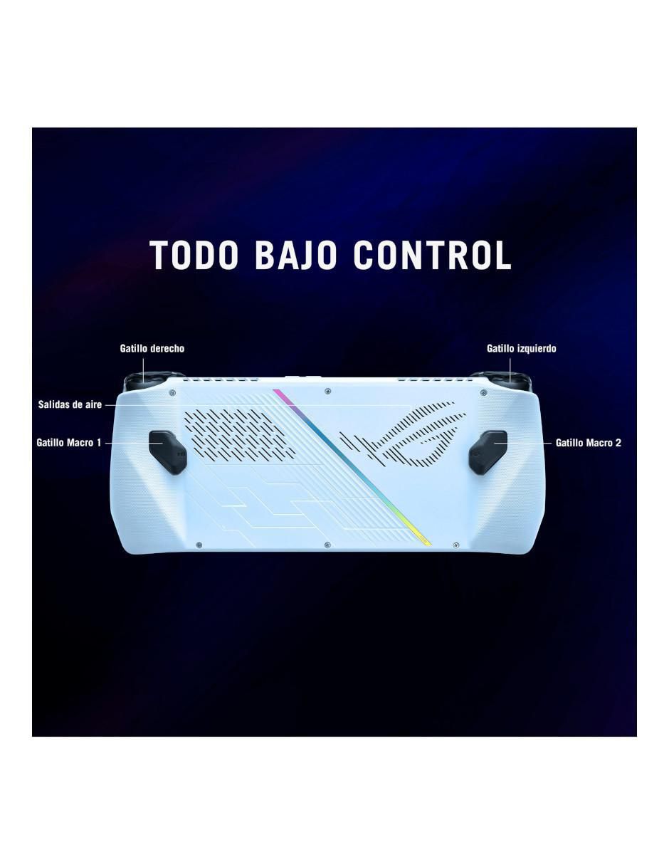 Consola portátil Windows 11 512 GB edición estándar Rog Ally Z1 Extreme 14