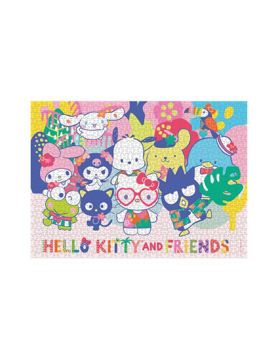 Rompecabezas Hello Kitty and Friends Tropical Times 1000 piezas 2