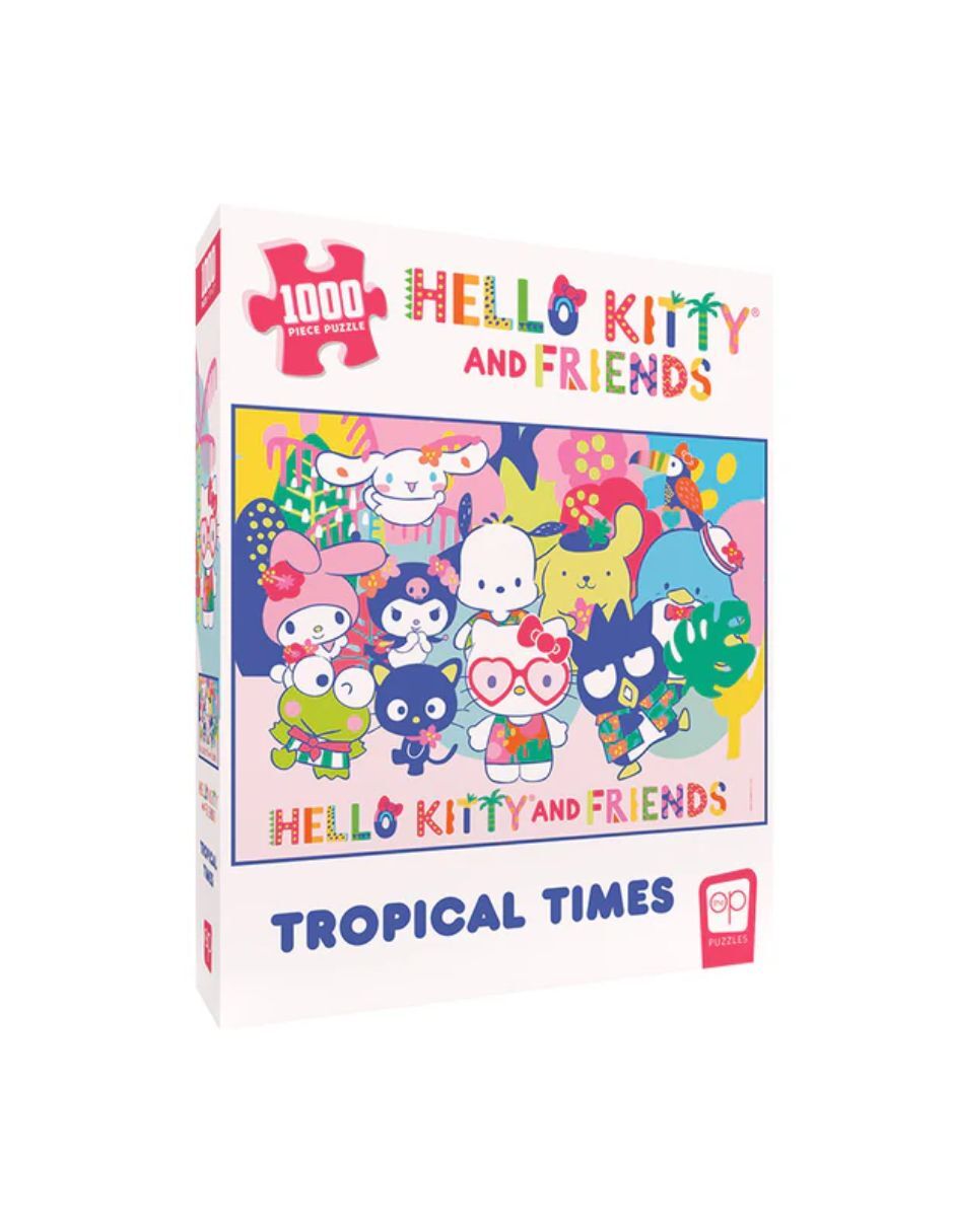 Rompecabezas Hello Kitty and Friends Tropical Times 1000 piezas 3